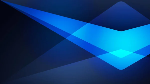 Abstract Modern Blue Black Background Vector Illustration Design Presentation Banner — Image vectorielle