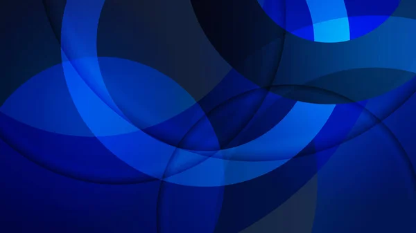 Abstract Modern Blue Black Background Vector Illustration Design Presentation Banner — Vector de stock