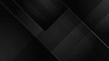 Black background with metal style game design