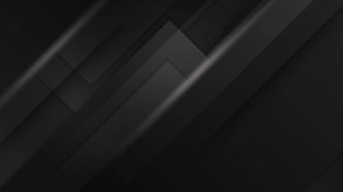 Black background with metal style game design