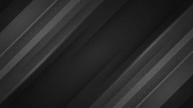 Black background with metal style game design