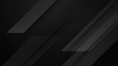 Black background with metal style game design