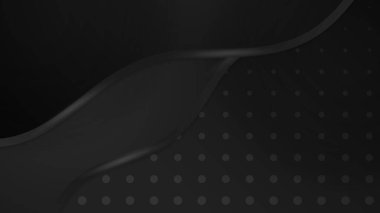 Black background with metal style game design