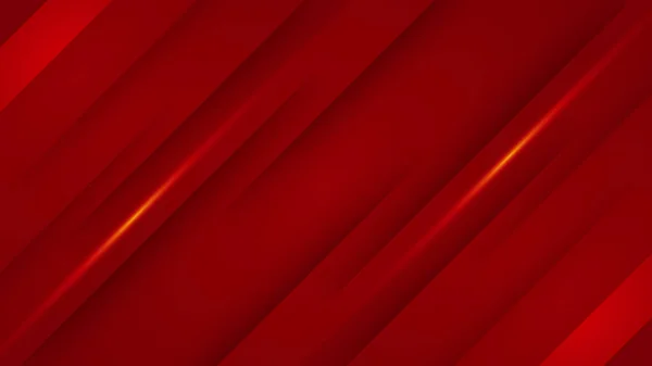 Abstract Red Vector Background Stripes Dots Circles Waves — 스톡 벡터
