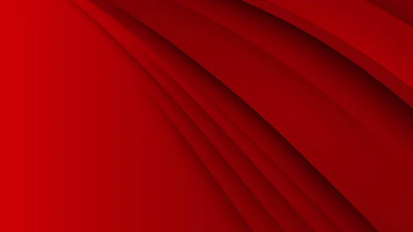 Abstract Red Vector Background Stripes Dots Circles Waves — 图库矢量图片