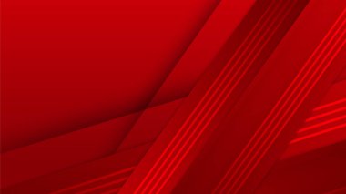 Soyut kırmızı pankart arkaplanı