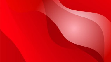 Soyut kırmızı pankart arkaplanı