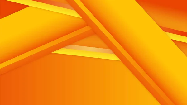 Abstract Orange Yellow Banner Background — Vector de stock