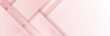 Abstract pink banner background design. Vector abstract graphic design banner pattern background template.
