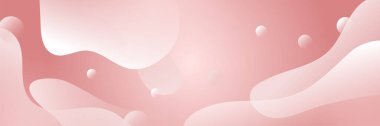 Abstract pink banner background design. Vector abstract graphic design banner pattern background template.