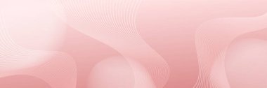 Abstract pink banner background design. Vector abstract graphic design banner pattern background template.