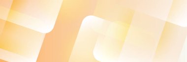 Abstract light orange yellow banner background design. Vector abstract graphic design banner pattern background template.