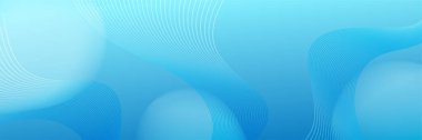 blue banner background. Banner vector illustration