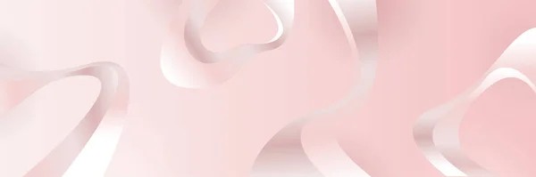 Abstract Pink Banner Background Design Vector Abstract Graphic Design Banner — 스톡 벡터