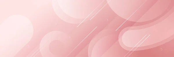 Abstract Pink Banner Background Design Vector Abstract Graphic Design Banner — Vector de stock
