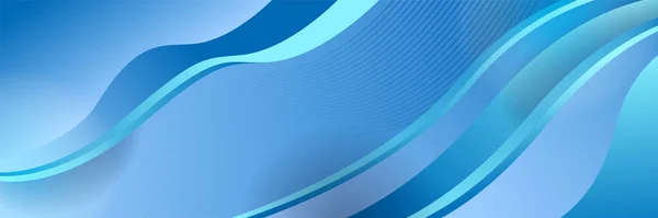 Abstract Banner Background Blue Colors — 图库矢量图片