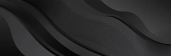 Vector Banner Background Sports Abstract Background Black Texture — ストックベクタ