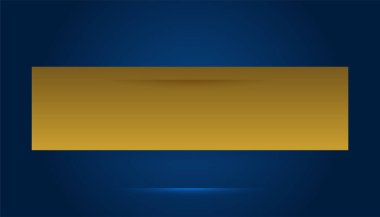 Soyut Mavi ve Altın Arkaplan