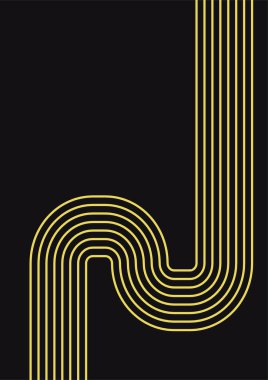 Vintage bauhaus memphis geometric colorful abstract design background