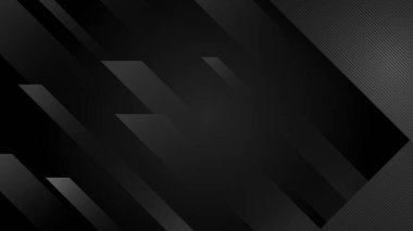 Basit minimalist tasarım kavramına sahip siyah arkaplan