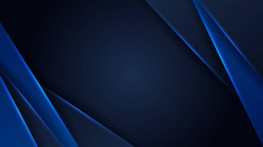 Soyut mavi ve siyah arkaplan