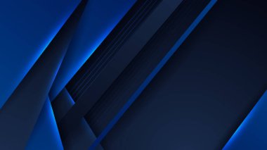 Soyut mavi ve siyah arkaplan