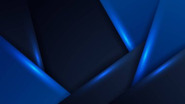 Soyut mavi ve siyah arkaplan