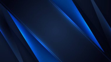 Soyut mavi ve siyah arkaplan