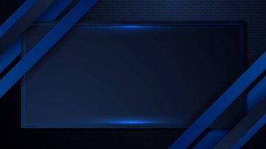 Soyut mavi ve siyah arkaplan