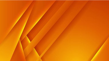 Posterler, afişler, iniş sayfası konsepti resmi için geometrik yaratıcı ve minimal gradyan kavramlara sahip soyut minimal turuncu arkaplan.