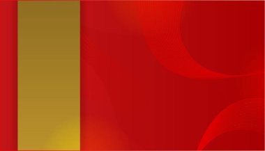 Soyut kırmızı ve altın arkaplan