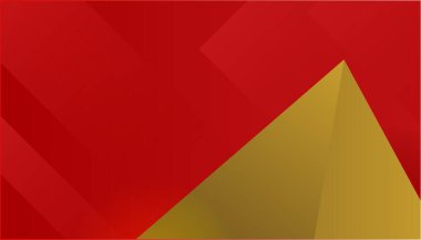 Soyut kırmızı ve altın arkaplan