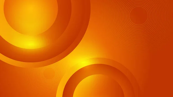 Abstrakter Orange Und Gelber Hintergrund — Stockvektor