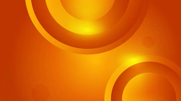 概要オレンジと黄色の背景 — ストックベクタ
