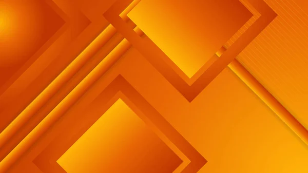 Abstraktní Oranžové Žluté Pozadí — Stockový vektor
