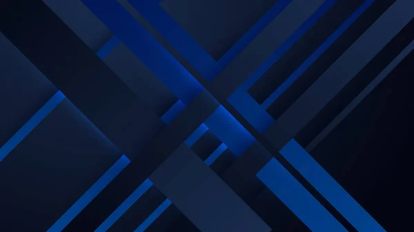 Abstrato Fundo Azul Preto — Vetor de Stock