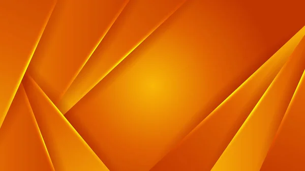 Fond Orange Minimal Abstrait Avec Concepts Géométriques Créatifs Dégradés Minimes — Image vectorielle