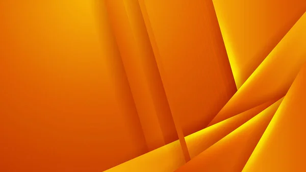 Fondo Naranja Mínimo Abstracto Con Conceptos Geométricos Creativos Degradado Mínimo — Archivo Imágenes Vectoriales