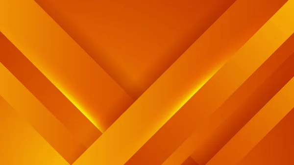 带有几何创意和最小梯度概念的最小橙色背景 用于海报 登陆页概念图像 — 图库矢量图片