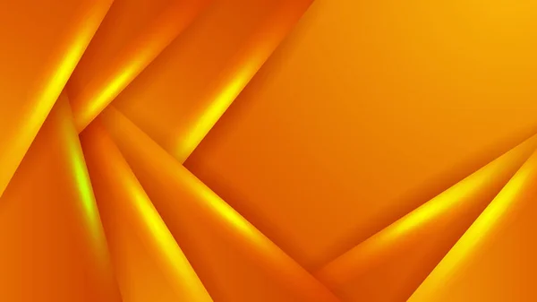 Fondo Naranja Mínimo Abstracto Con Conceptos Geométricos Creativos Degradado Mínimo — Vector de stock