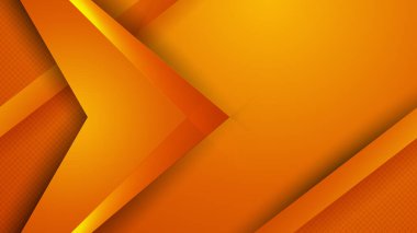 Posterler, afişler, iniş sayfası konsepti resmi için geometrik yaratıcı ve minimal gradyan kavramlara sahip soyut minimal turuncu arkaplan.