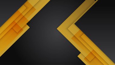 Lüks siyah altın arka plan. Zarif bir sunum afişi. Vektör illüstrasyonu.