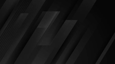 Minimalist soyut tasarım kavramına sahip siyah sunum arkaplanı