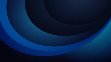 Abstract modern blue and black background. Vector illustration design for presentation, banner, cover, web, flyer, card, poster, wallpaper, texture, slide, magazine, and powerpoint.