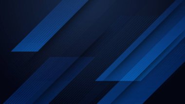 Abstract modern blue and black background. Vector illustration design for presentation, banner, cover, web, flyer, card, poster, wallpaper, texture, slide, magazine, and powerpoint.