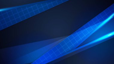 Abstract modern blue and black background. Vector illustration design for presentation, banner, cover, web, flyer, card, poster, wallpaper, texture, slide, magazine, and powerpoint.