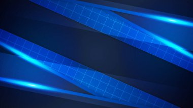 Abstract modern blue and black background. Vector illustration design for presentation, banner, cover, web, flyer, card, poster, wallpaper, texture, slide, magazine, and powerpoint.