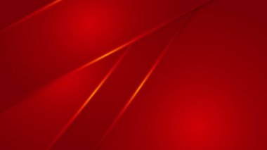 Abstract red vector background with stripes dots circles waves