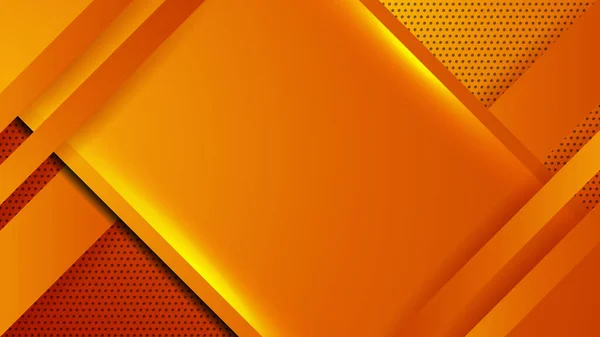 Abstraktní Minimální Oranžové Pozadí Geometrickými Kreativními Minimálními Gradientovými Koncepty Pro — Stockový vektor