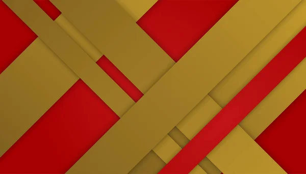 Fondo Abstracto Rojo Dorado — Vector de stock